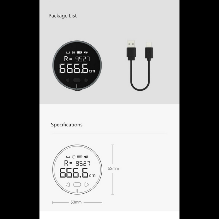 OEIS Private Security and Investigation - Digital Measurement Ruler Tape freeshipping - OEIS Private Security and Investigation