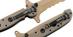 OEIS Private Security and Investigation - CRKT M16-13DSFG Special Forces, 3.5" 8Cr14MoV Combo Blade, Tan G-10 Handle freeshipping - OEIS Private Security and Investigation