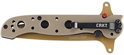 OEIS Private Security and Investigation - CRKT M16-13DSFG Special Forces, 3.5" 8Cr14MoV Combo Blade, Tan G-10 Handle freeshipping - OEIS Private Security and Investigation