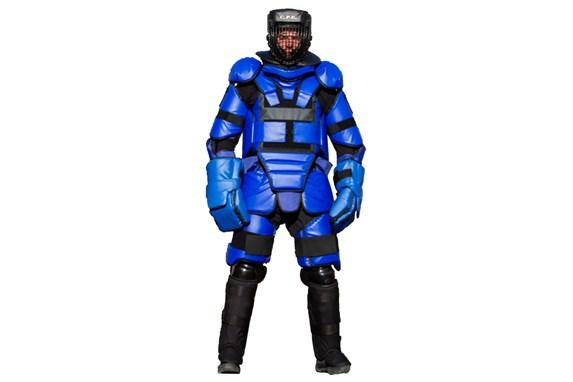 OEISACADEMY - CPE BlueMan - Use Of Force/ Self defense training suit freeshipping - OEIS Private Security and Investigation