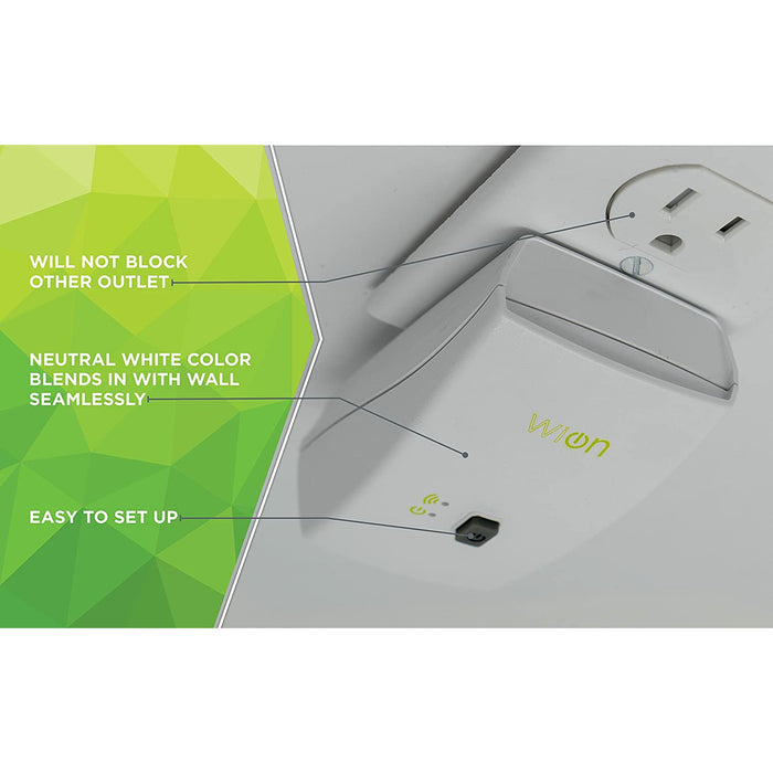 OEIS Private Security and Investigation - Woods WiOn 50050 Indoor Wi-Fi Outlet, Wireless Switch, Programmable Timer freeshipping - OEIS Private Security and Investigation