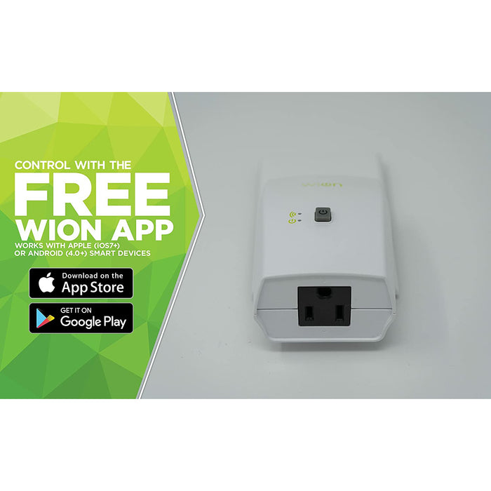 OEIS Private Security and Investigation - Woods WiOn 50050 Indoor Wi-Fi Outlet, Wireless Switch, Programmable Timer freeshipping - OEIS Private Security and Investigation