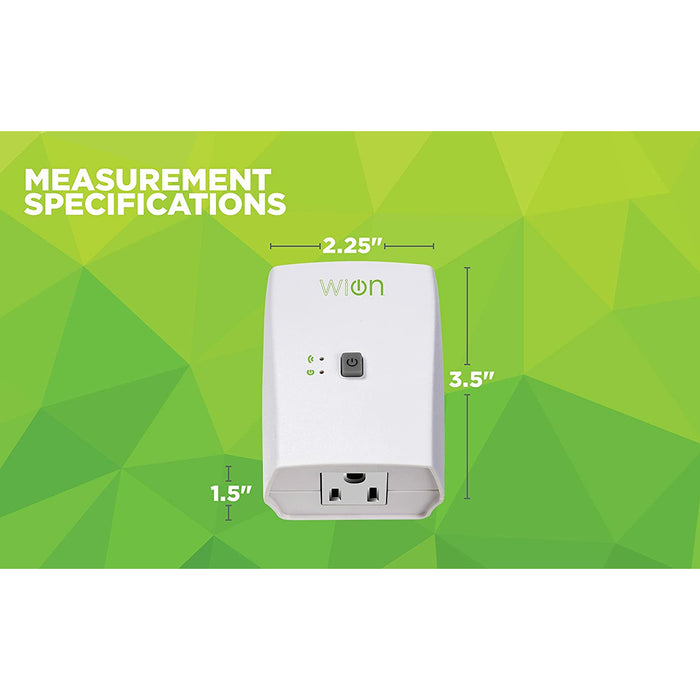 OEIS Private Security and Investigation - Woods WiOn 50050 Indoor Wi-Fi Outlet, Wireless Switch, Programmable Timer freeshipping - OEIS Private Security and Investigation