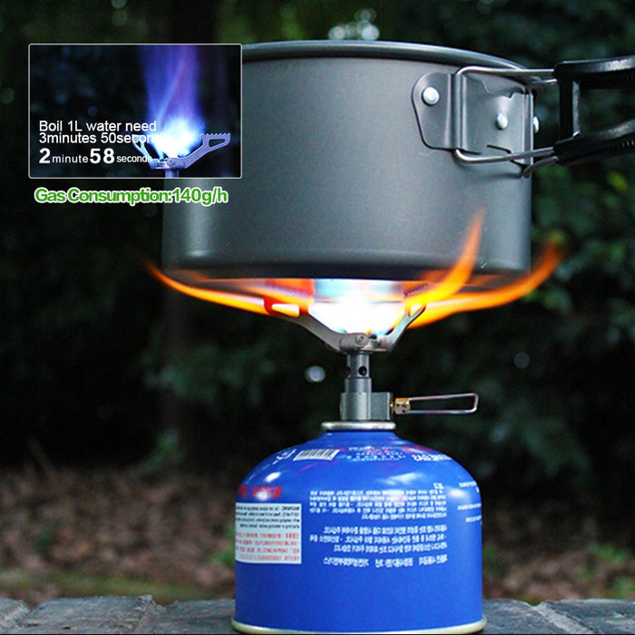 BRS Outdoor Gas Stove  Camping Gas Burner Portable Mini Titanium Stove