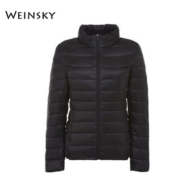 Women Ultralight Thin Down Jacket