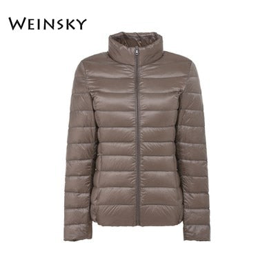 Women Ultralight Thin Down Jacket