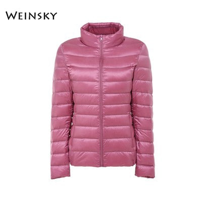 Women Ultralight Thin Down Jacket