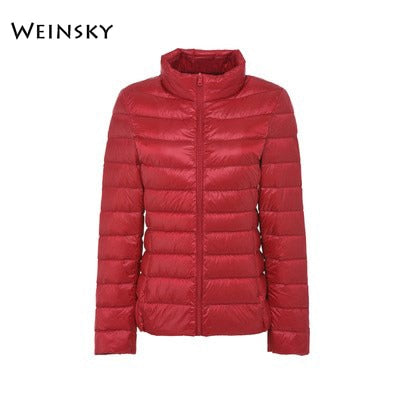 Women Ultralight Thin Down Jacket