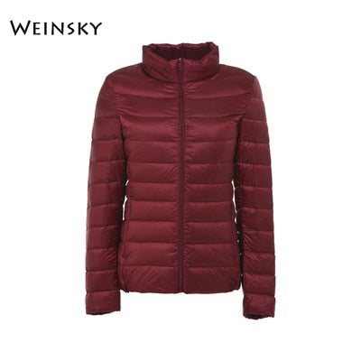 Women Ultralight Thin Down Jacket