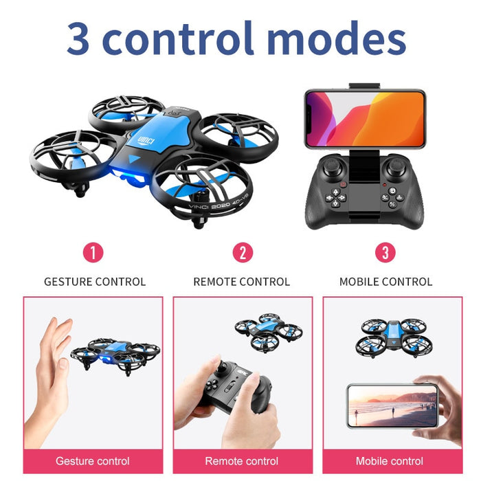 4DRC V8 Mini Drone 4k profession HD Wide Angle Camera