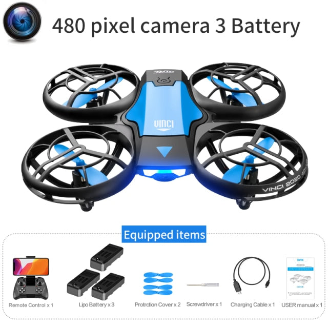 4DRC V8 Mini Drone 4k profession HD Wide Angle Camera