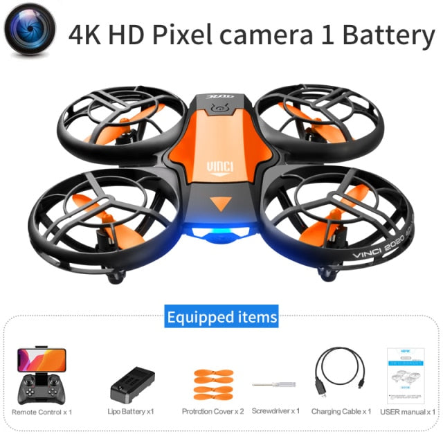 4DRC V8 Mini Drone 4k profession HD Wide Angle Camera