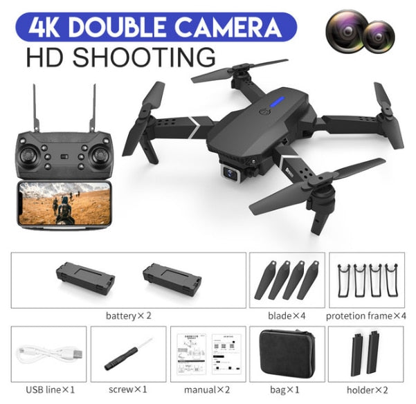 4k profession HD Wide Angle Camera 1080P WiFi fpv Drone