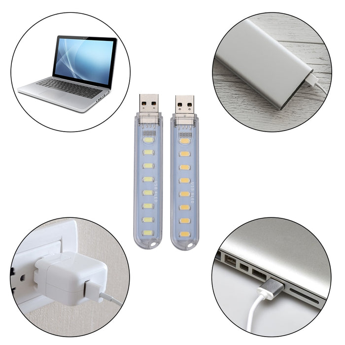 Mini Portable USB LED Book Light DC5V Ultra Bright