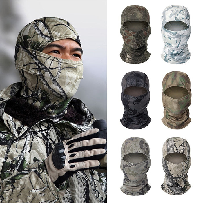 OEIS Private Security and Investigation - Tactical Camouflage Full Face Mask freeshipping - OEIS Private Security and Investigation