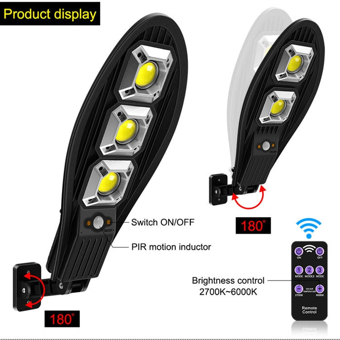 500 watts LED Solar Solar Lamp Powered