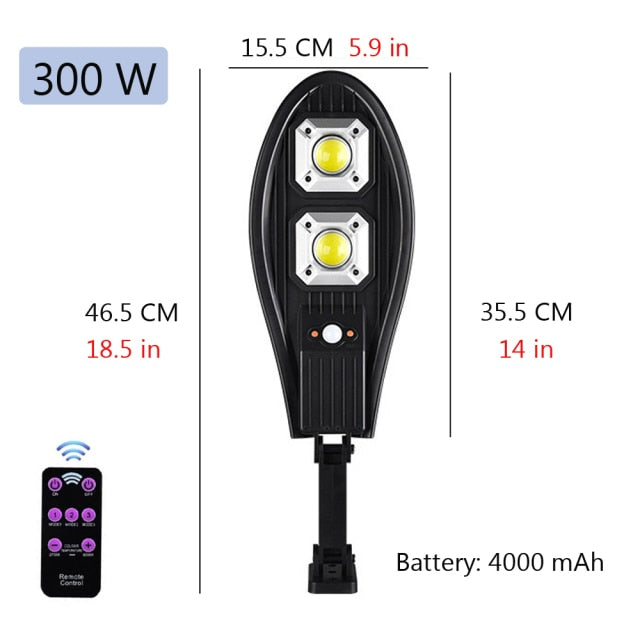 500 watts LED Solar Solar Lamp Powered