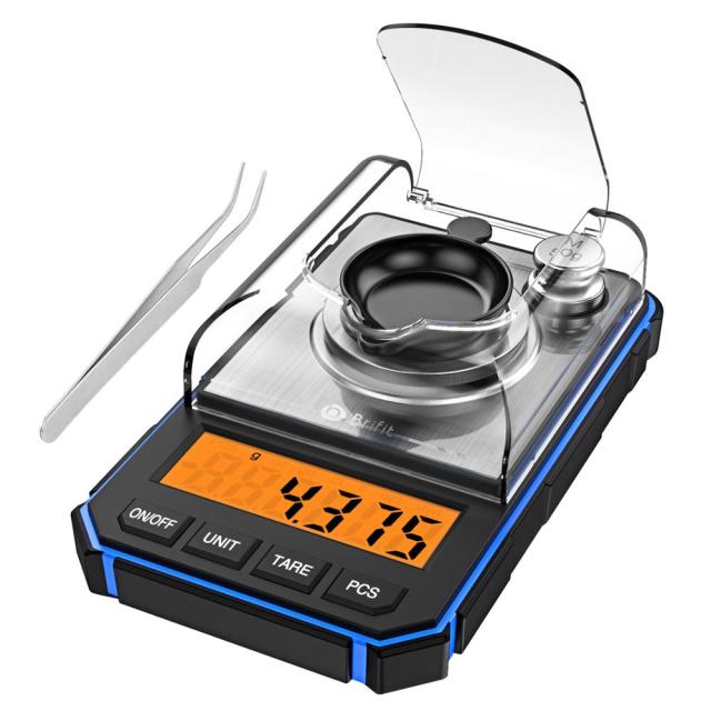 0.001g Electronic Digital Scale Portable Mini Precision Professional Pocket Scale Milligram 50g