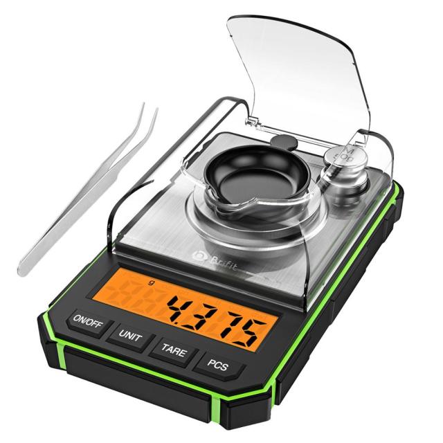 0.001g Electronic Digital Scale Portable Mini Precision Professional Pocket Scale Milligram 50g