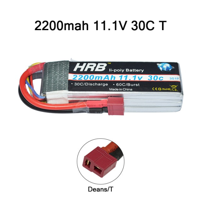 HRB 3S 4S Lipo Battery 11.1v 14.8v 2200mah 1300mah 1500mah 2600mah 3300mah 4000mah 4200mah