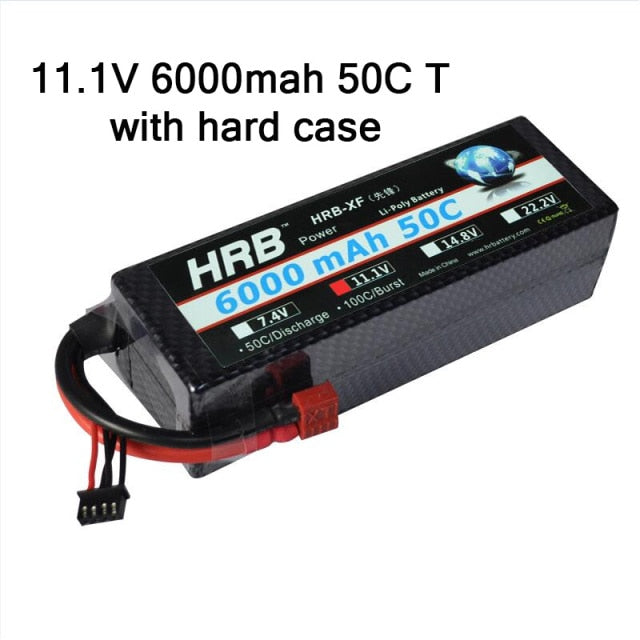 HRB 3S 4S Lipo Battery 11.1v 14.8v 2200mah 1300mah 1500mah 2600mah 3300mah 4000mah 4200mah