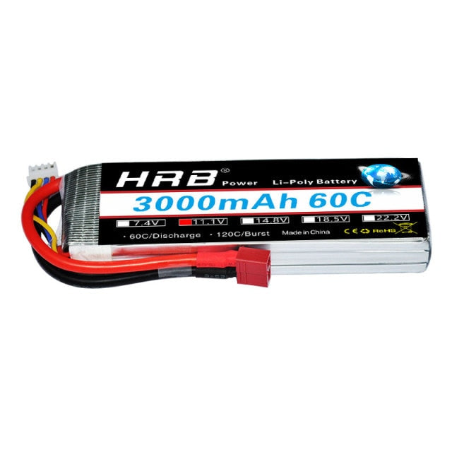 HRB 3S 4S Lipo Battery 11.1v 14.8v 2200mah 1300mah 1500mah 2600mah 3300mah 4000mah 4200mah