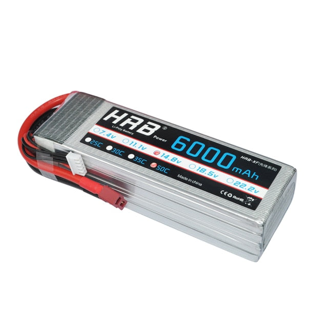 HRB 3S 4S Lipo Battery 11.1v 14.8v 2200mah 1300mah 1500mah 2600mah 3300mah 4000mah 4200mah