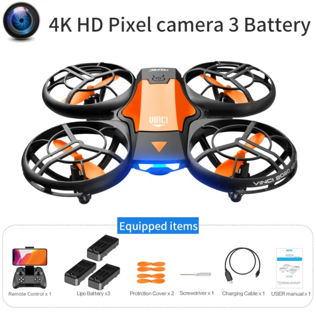 4DRC V8 Mini Drone 4k profession HD Wide Angle Camera