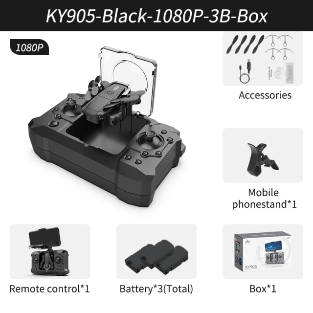 KY905 Mini Drone 4K Profesional HD Camera Wifi FPV