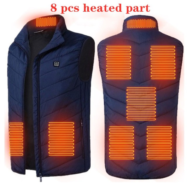 OEIS Private Security and Investigation - Heated Unisex Vest for Winter, Hunting, Hiking or Outdoor freeshipping - OEIS Private Security and Investigation