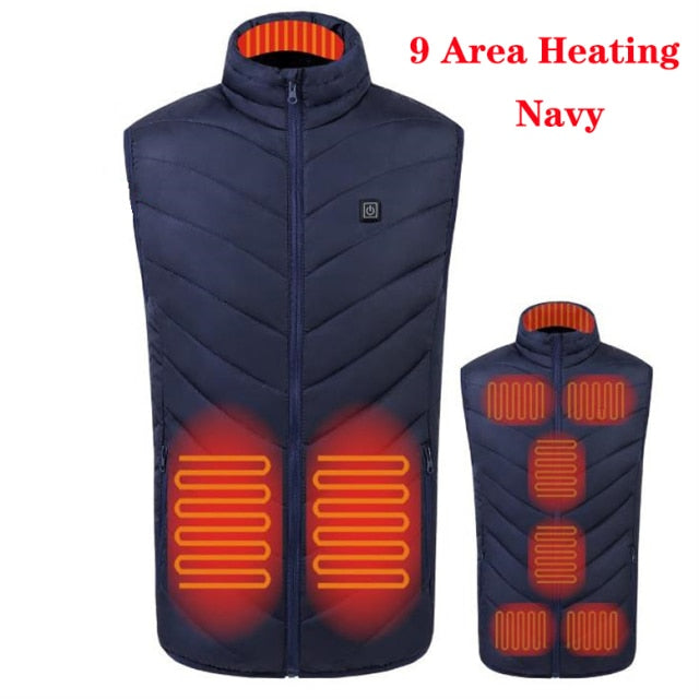 OEIS Private Security and Investigation - Heated Unisex Vest for Winter, Hunting, Hiking or Outdoor freeshipping - OEIS Private Security and Investigation