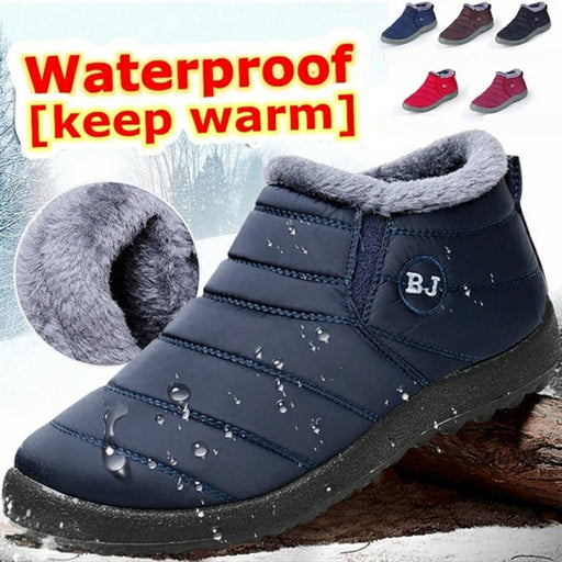 OEIS Private Security and Investigation - Men Boots Lightweight Waterproof Snow Winter Boots freeshipping - OEIS Private Security and Investigation