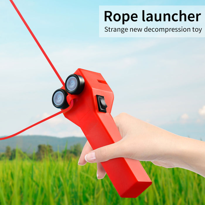 Rope Launcher Propeller String Rope Push Thruster Controller Cord