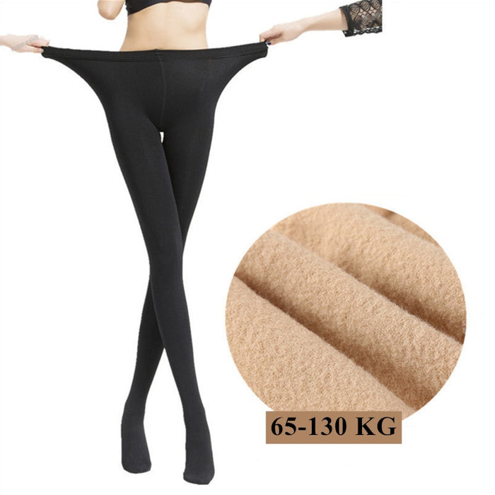 Women Tights Warm Winter Fleece Stretchy Slim Skinny Thick Tights