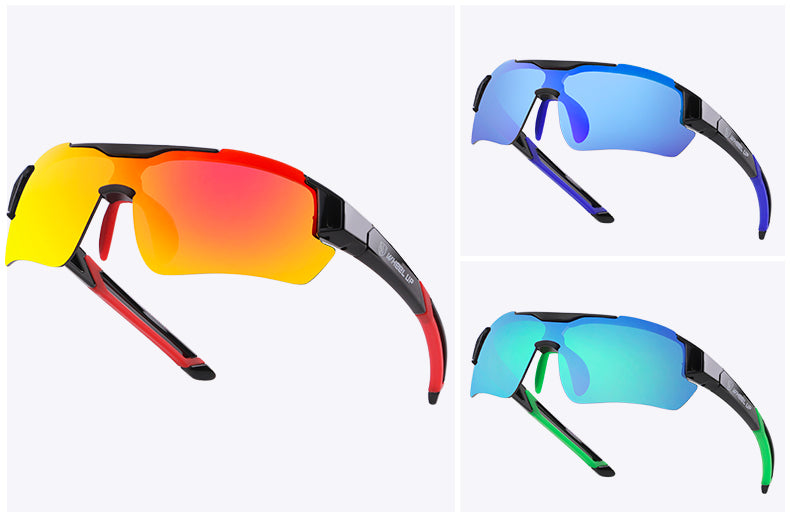 ROCKBROS Men Cycling Glasses Polarized Sunglasses