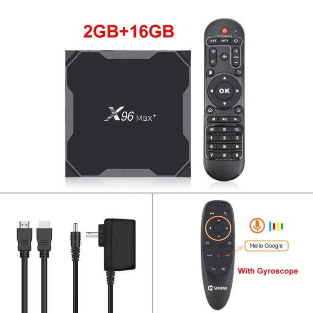 OEIS Private Security and Investigation - X96 MAX Plus 4GB 64GB 32GB Smart TV Box Quad Core Wifi BT 8K freeshipping - OEIS Private Security and Investigation