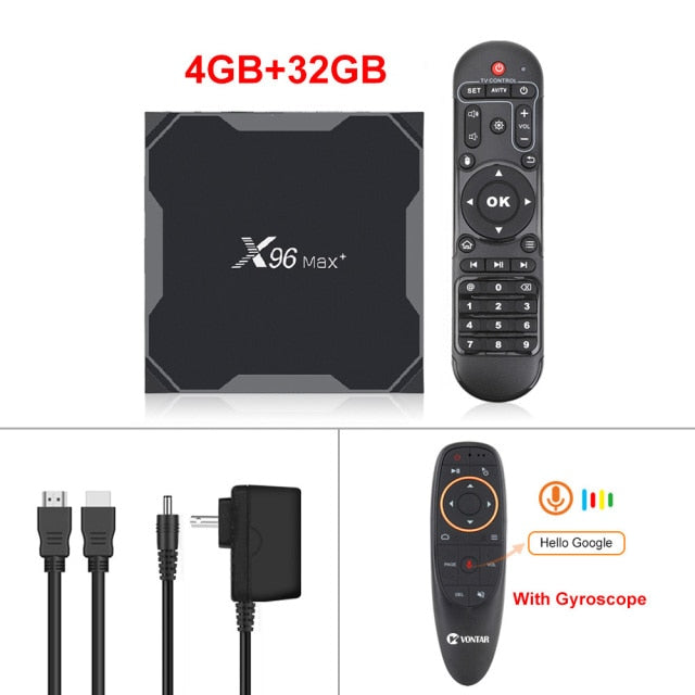 OEIS Private Security and Investigation - X96 MAX Plus 4GB 64GB 32GB Smart TV Box Quad Core Wifi BT 8K freeshipping - OEIS Private Security and Investigation