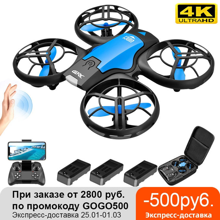 4DRC V8 Mini Drone 4k profession HD Wide Angle Camera