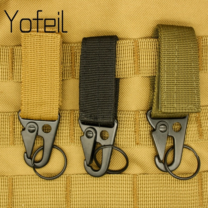 1PC  Carabiner High Strength Nylon Key Hook